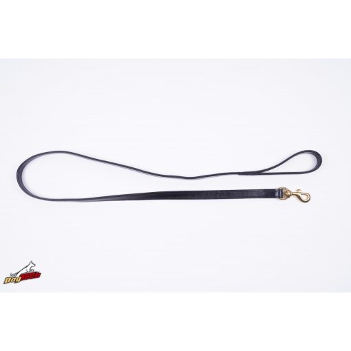 Extra leather leash 18mm x 2000mm with handle and brass hook