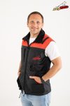 Dogtech Black-Red Training Vest