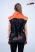 Dogtech Black-Orange Training Vest