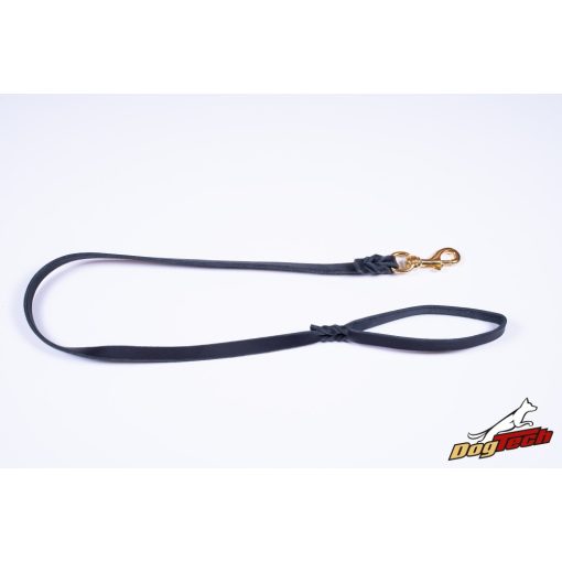 Dogtech  15 mm x 1000 mm  braided, with handle brass hook 