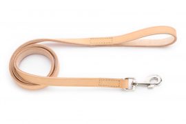 Dogtech 10 mm x 900 mm with handle normal hook Tan